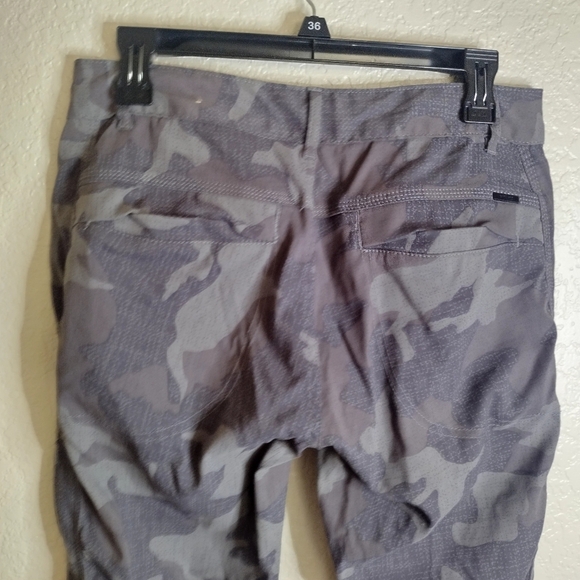 PrAna Gray Camo Sky Canyon Jogger Drawstring Sz 6 - Picture 6 of 10